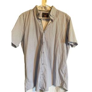 Guide London Premium Range Men's Casual Button-Down Collared Shirts Size L